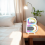 B Shape Smart Speaker LED Wireless Fast Charger Bluetooth Speaker RGB 4