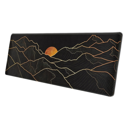 Mouse Pad Gaming Mouse Pad Desk Pad Long Computer Keyboard Mouse Mat 2