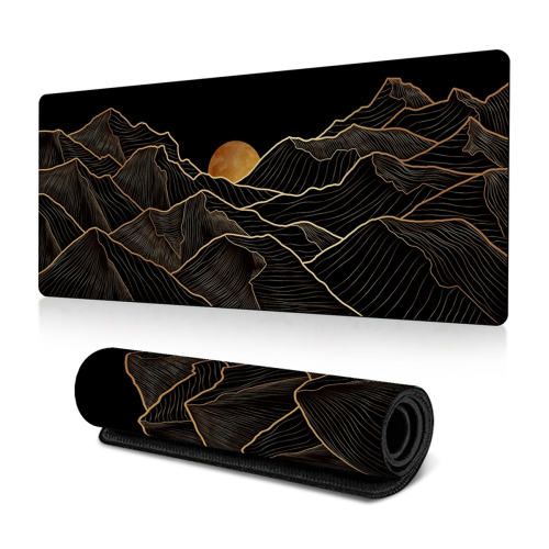 Mouse Pad Gaming Mouse Pad Desk Pad Long Computer Keyboard Mouse Mat 1