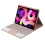 For Pad 5 /5 Pro Tablet Protective Case with Keyboard Pink 1