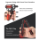 Griffkrafttrainer, einstellbare Distanz/Widerstand 20-260 Pfund 5