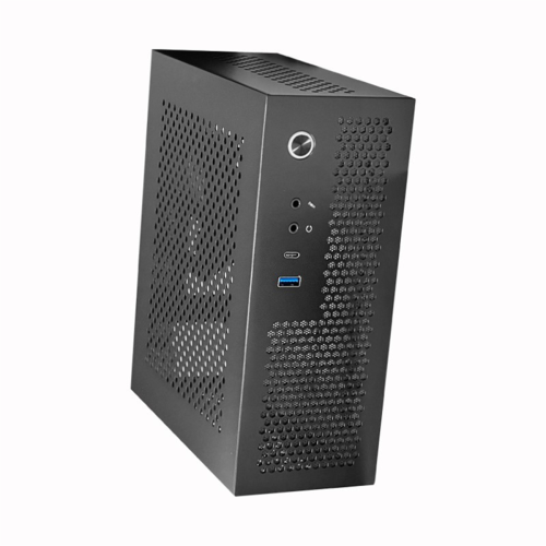 Θήκη υπολογιστή A09 HTPC Mini ITX Gaming PC, μαύρο 1
