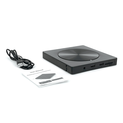 Φορητή εξωτερική μονάδα οπτικού δίσκου USB3.0/Type-C 6 σε 1 με δυνατότητα εγγραφής