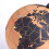 Cork Wood Rotating Globe Maps Home Office 8