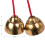 1 Pair Golden Alloy Bell Percussion Knocking Bells 2