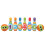 Kids Bowling Set Soft Polyurethane Round Edge 2