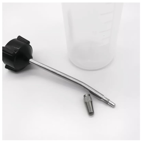 4 stk. symaskinesmører, 120 ml oliedispenser med lang vinklet tud 1