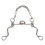 120mm Horse Mouth Snaffle with Chain Stainless 3