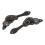 1Pair Spur Strap Leather Rhinestone Western 5