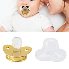 Leuchtendes herzförmiges Baby-Schnuller für 6-18 Monate, weich Silikon & PP