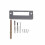 Universal Door Handle Lock Set Aluminum Alloy Mute 14