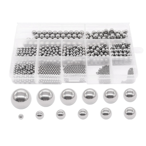 Stålkulor 1-8mm Metriska Cykelkulor Sortimentssats