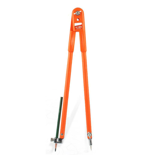 1 stk. præcisionsblyantkompasser til tømrer, skilleplader, kompasradius 75 cm