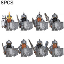 Dains Zwergen Armee Herr der Ringe Hobbit Mini Figuren Blockbau