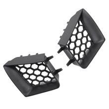 2 Stück Vorderwagenobergrill in Matt-Schwarz für Seat Ibiza Cordoba 6L 2002‑2009