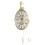 Large Wall Clock Silent Copper European Style 3