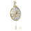 Large Wall Clock Silent Copper European Style 2
