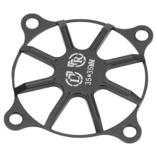 Aluminiumlegierung Kühlerlüfterabdeckung 35x35mm für RC-Auto-Motoren Schwarz