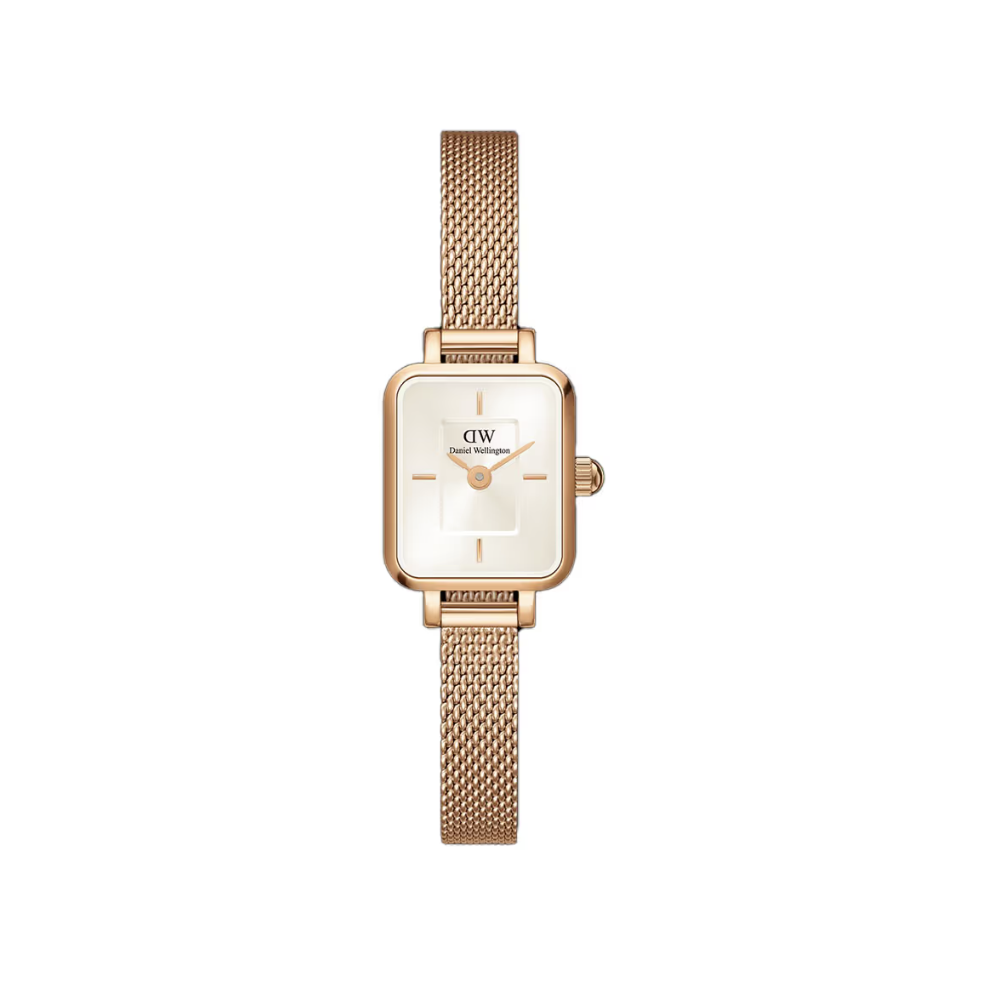 Daniel Wellington Dw00100651 Quadro Micro Rose Gold 16Mm Ladies Watch