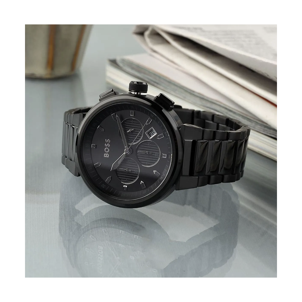 Hugo Boss Boss Watches Black Ip Stainless Steel Mens Watch 1514001