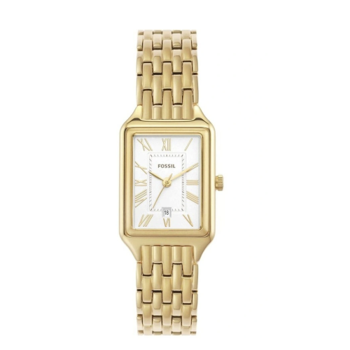 Fossil Fossil ES5220 Raquel Three Hand Date White Ladies Watch