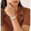 Fossil Fossil ES5220 Raquel Three Hand Date White Ladies Watch 4