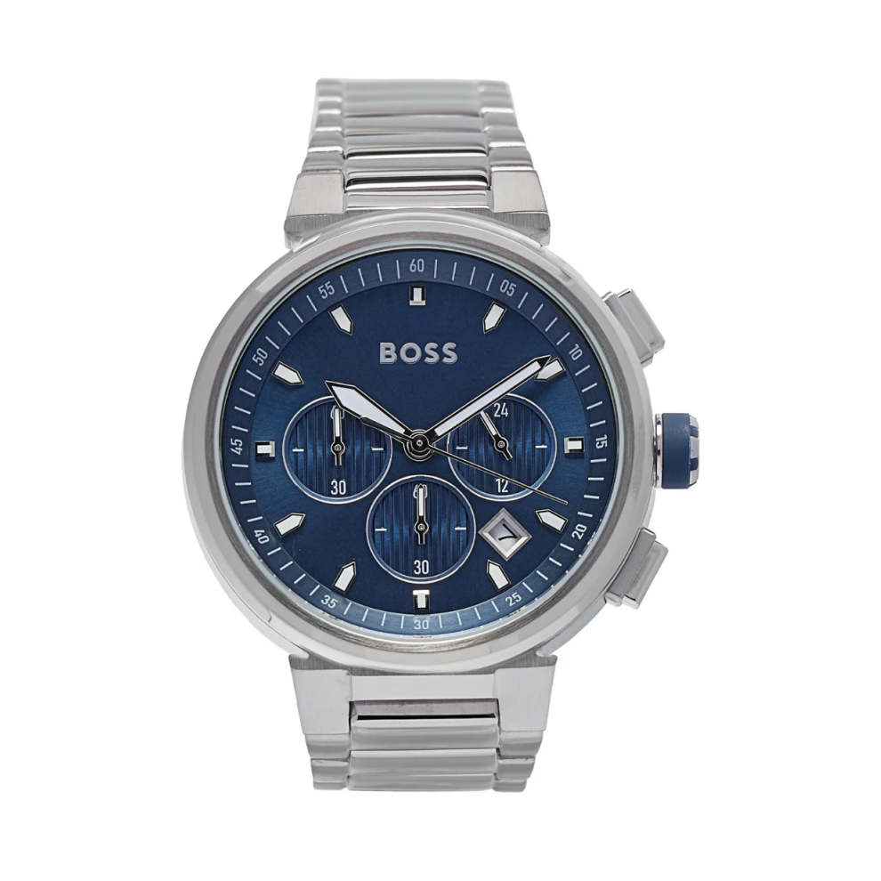 Hugo Boss One Chronograph Dial Watch 1513999 Blue