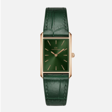 Daniel Wellington DW00100694 Crocodile Emerald Sunray Rose Gold Watch