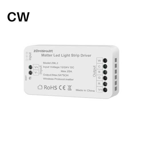 Matter Wifi LED-stribelyscontroller CW-controller 1