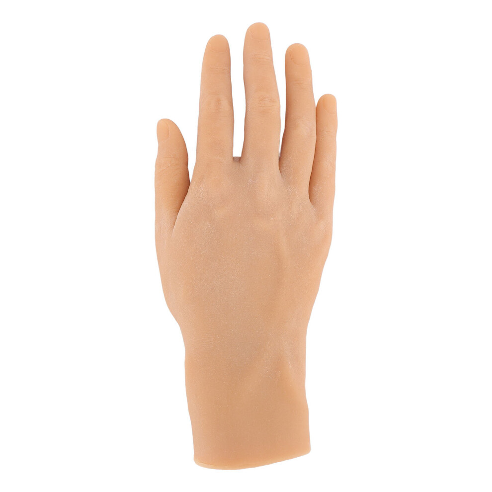 Realistic Silicone Male Hand Model Soft Flexible