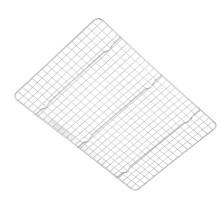 Karierte Edelstahl-Kühlgitter 37,5 cm x 25 cm zum Backen