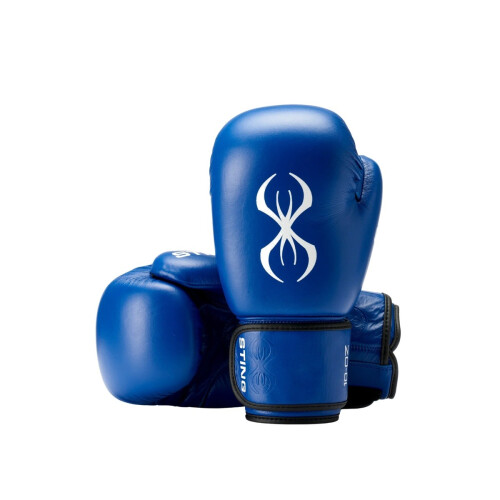 (Blue, 12 oz) Sting Competition Approved Boxing Gloves 2:0 2