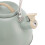 Whistling Teapot 3L Light Green Flat Bottom 13