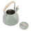 Whistling Teapot 3L Light Green Flat Bottom 7