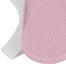Pinkes Taille-Drehkreisel-Trainingsgerät, klein, geräuscharm, PP-Material