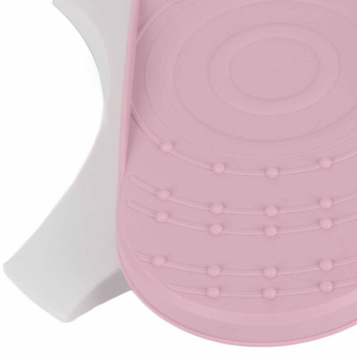 Pinkes Taille-Drehkreisel-Trainingsgerät, klein, geräuscharm, PP-Material