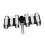 14in Pool Vacuum Brush Head Plastic Handheld Pool 14
