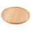 Round Pizza Tray Thick and Sturdy Rubber Wood 6
