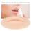 3D Silikon Lippen für Microblading-Übungen, weich, elastisch, 9x5,4 cm 6