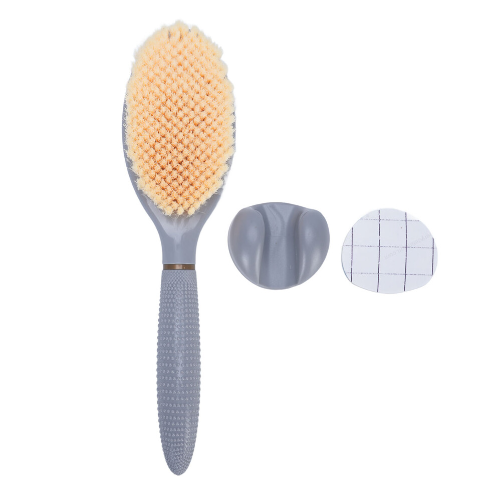 Grey Shower Foot Scrubber Foot Washing Brush Portable