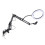 Overhead Ring Light with Phone Clip Adjustable 8