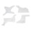 4pcs Beard Shaper Beard Shaping Tool Beard Guide 8