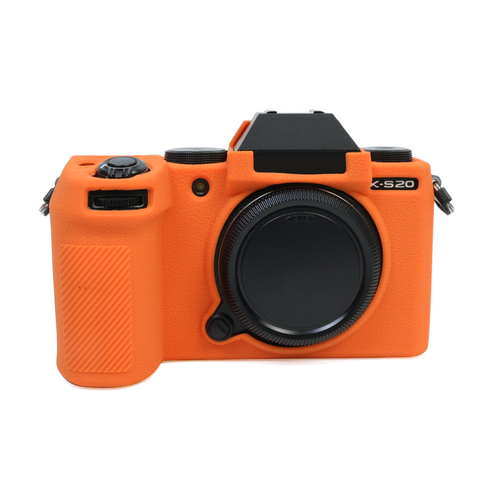 (Orange) For Fuji X-S20 Soft Silicone Protective Case Camera Shockproof Cover Orange 6914283198498