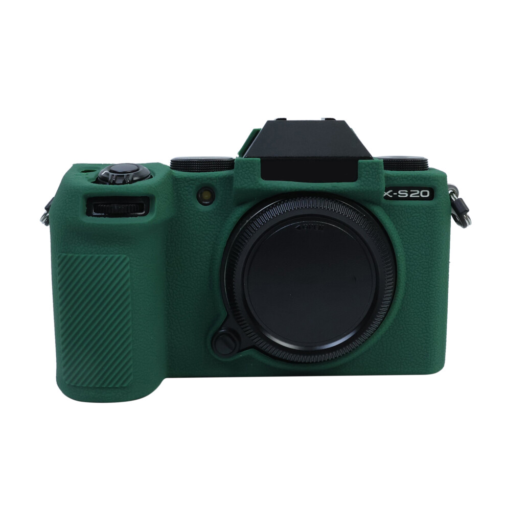 (Green) For Fuji X-S20 Soft Silicone Protective Case Camera Shockproof Cover Green 6914287864399