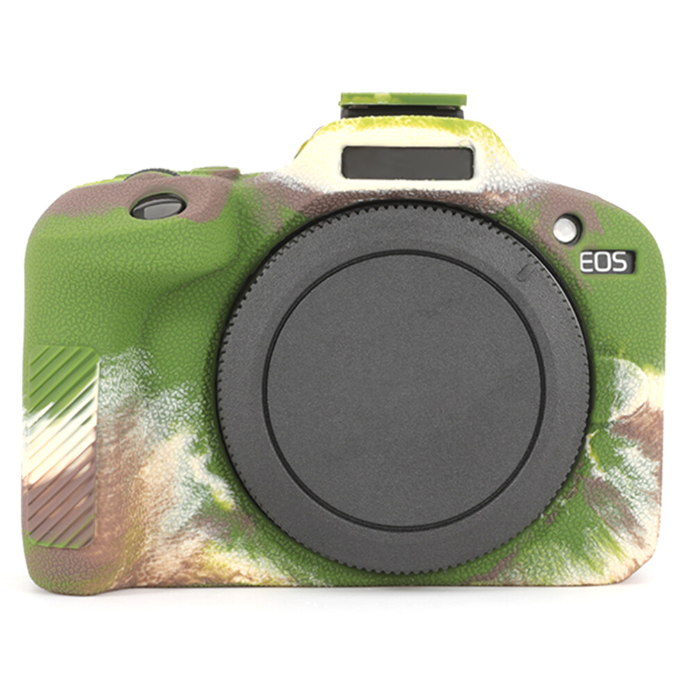 (Camouflage) For Canon Eos R100 Case Soft Silicone Cover Anti-Skid Camera Protective Shell 6914289499810