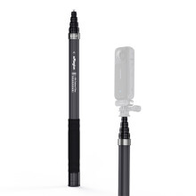 3m Carbon Fiber Selfie Stick Sports Camera Extension Pole for Insta360 / DJI / GoPro