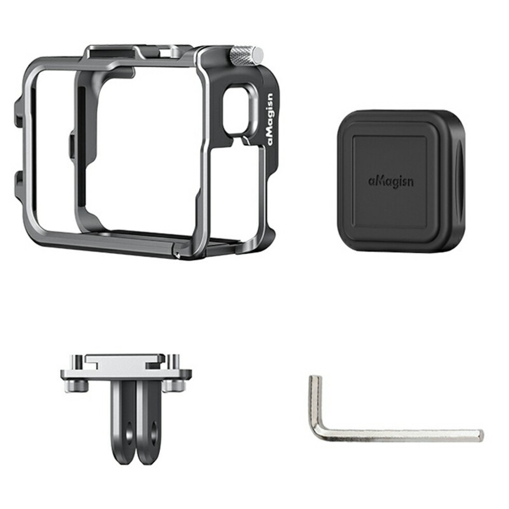 (Tarnish) For Insta360 Ace Pro 2 Metal Cage Aluminum Alloy Frame Protective Case 6914286036230