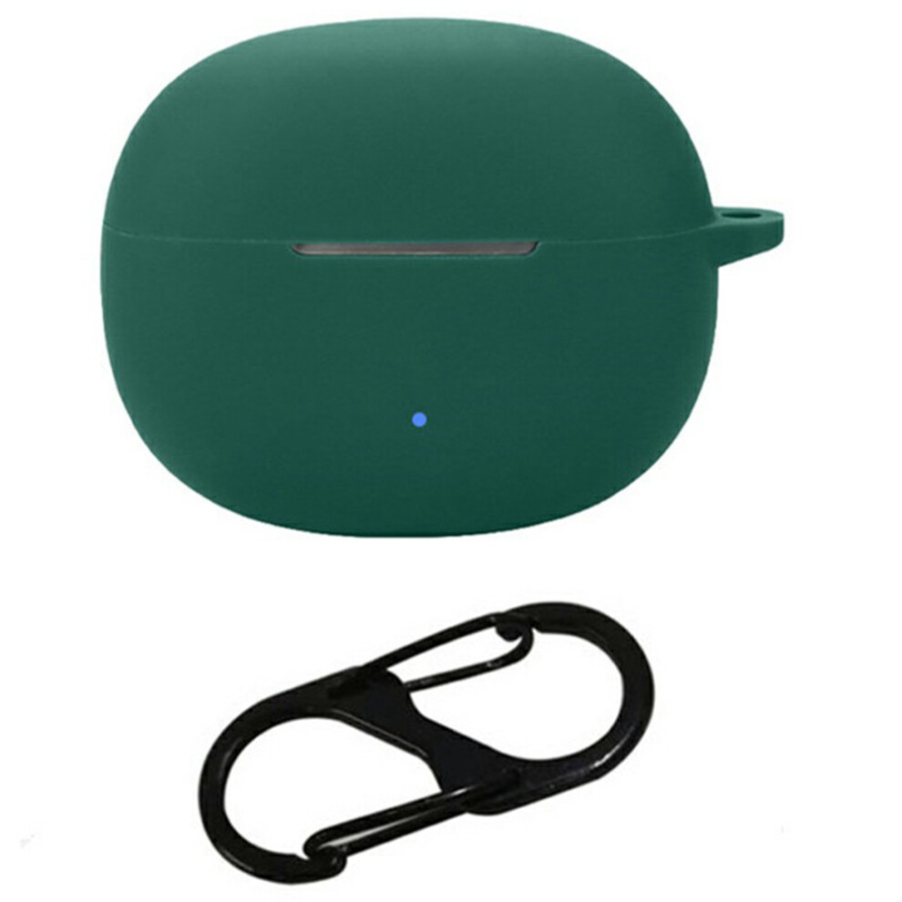 (Blackish ) For Edifier R1 Silicone Case Cover With Anti Lost Buckle Clip-On Bluetooth-Compatible Earphones Protective Sleeve Green 6914285287725