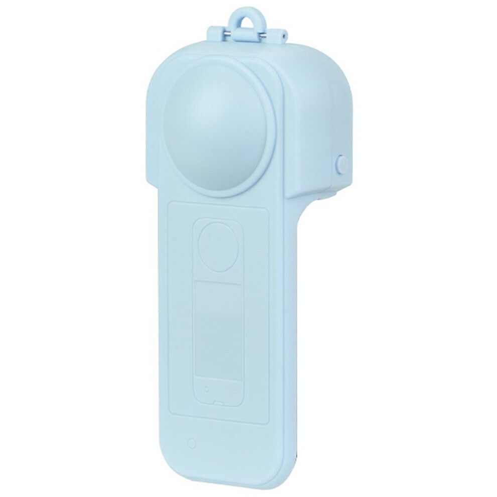 (Blue) Flymile For Insta360 X5 Action Camera Anti Scratch Plastic Lens Cap Flip Lens Protective Cover Blue 6914289964684