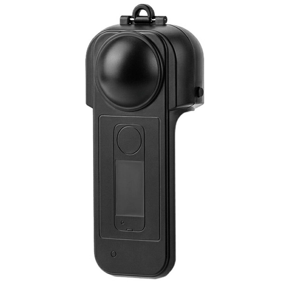 (Black) Flymile For Insta360 X5 Action Camera Anti Scratch Plastic Lens Cap Flip Lens Protective Cover Black 6914282514220